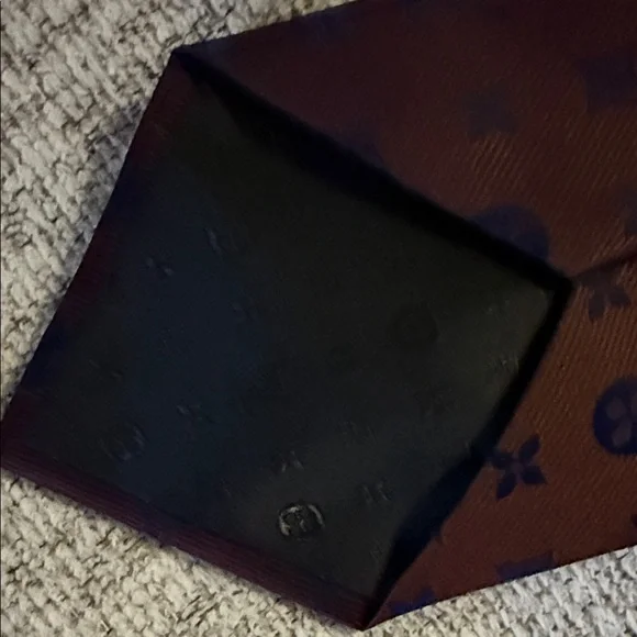 Louis Vuitton Dark Brown Monogram Tie